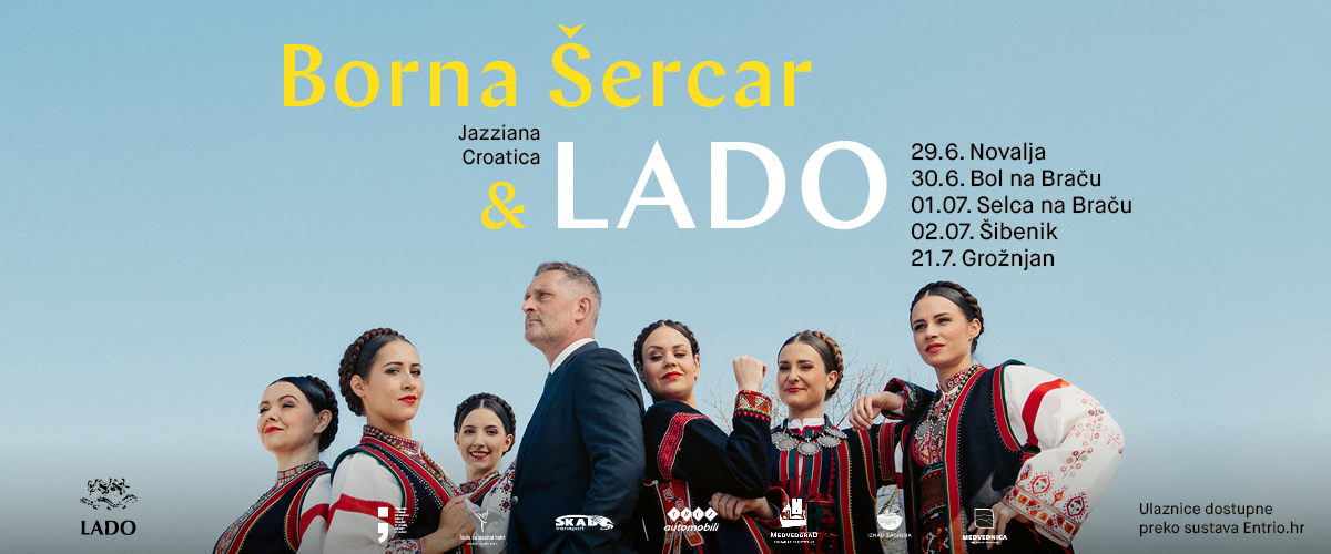 Počinje ljetna turneja Borna Šercar's Jazziana Croatica feat. LADO