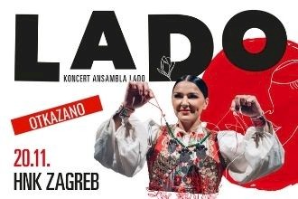 Ansambl LADO otkazuje i drugi koncert u Hrvatskom narodnom kazalištu u Zagrebu